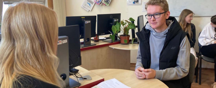 Pracovníci marketingu z I. E si mali možnosť vyskúšať pracovné pohovory